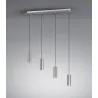 TRIO Suspension intérieur nickel mat MARLEY - Pas cher