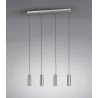 TRIO Suspension intérieur nickel mat MARLEY - Pas cher