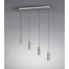 TRIO Suspension intérieur nickel mat MARLEY - Pas cher