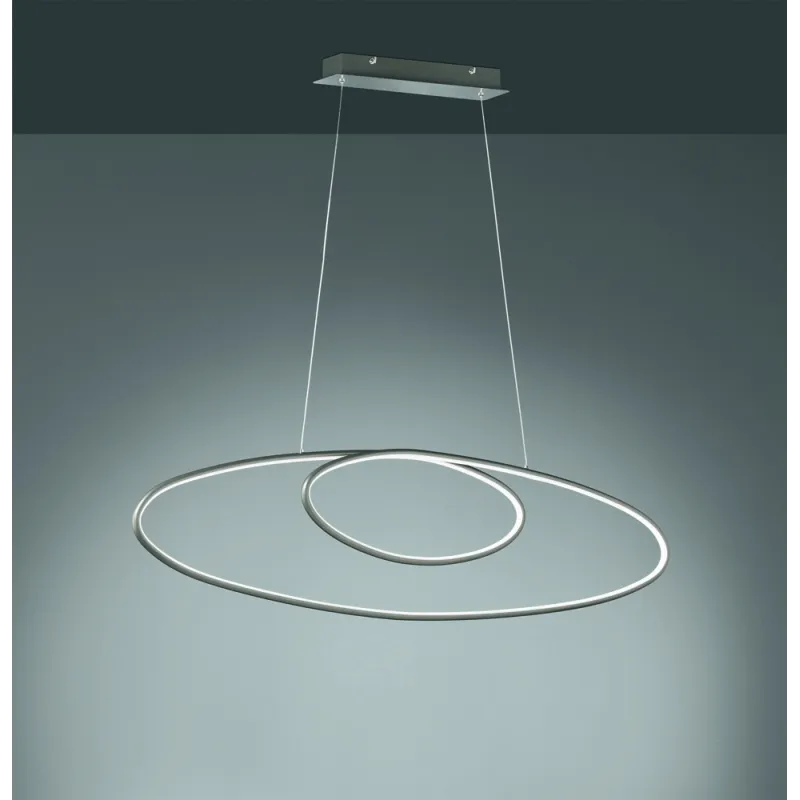 TRIO Suspension intérieur nickel mat AVUS - Pas cher
