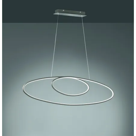 TRIO Suspension intérieur nickel mat AVUS - Pas cher
