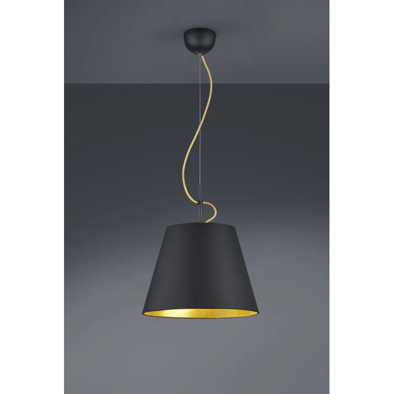 TRIO Suspension intérieur noir mat ANDREUS - Pas cher