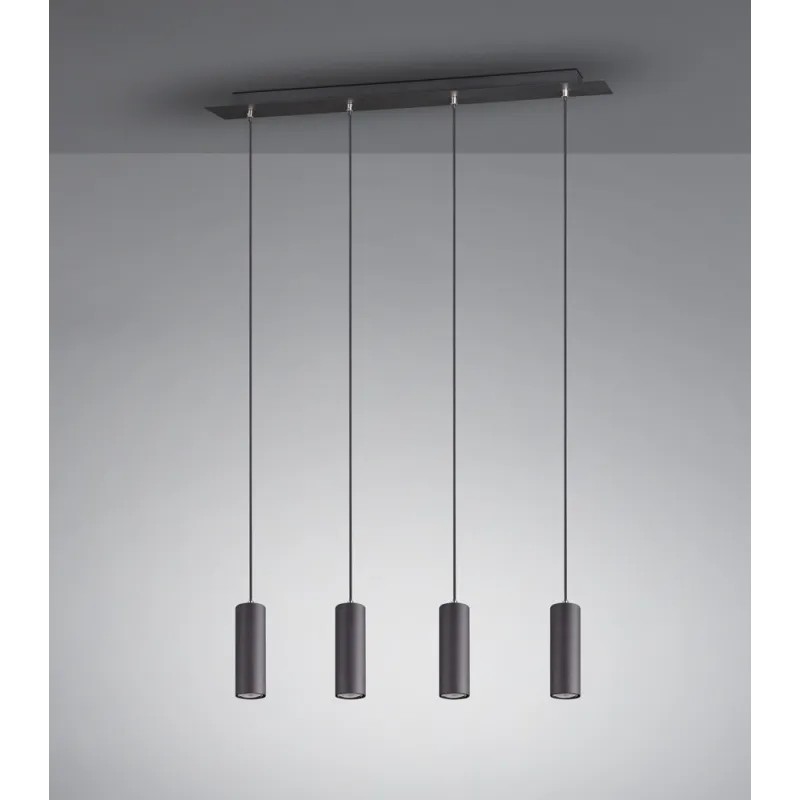 TRIO Suspension intérieur noir mat MARLEY - Pas cher