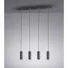 TRIO Suspension intérieur noir mat MARLEY - Pas cher