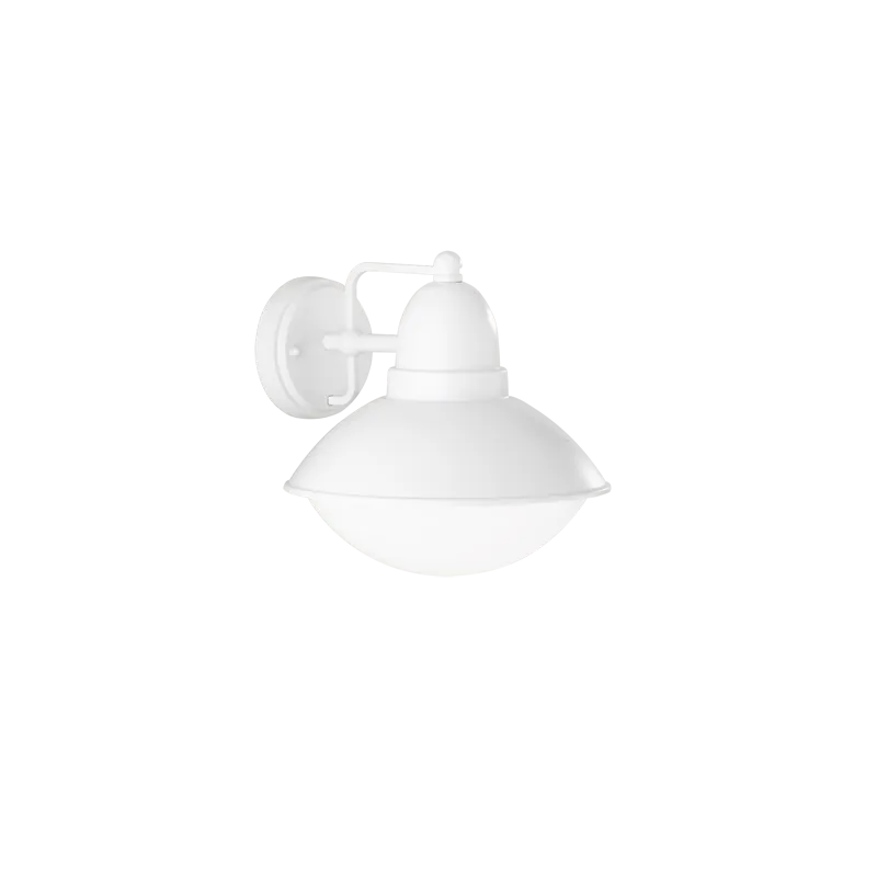 TRIO Applique extérieur blanc mat et blanc AMUR - Pas cher
