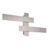 TRIO Applique intérieur nickel mat et blanc BELFAST - Pas cher