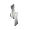 TRIO Applique intérieur chrome et transparent claire PHIN - Pas cher