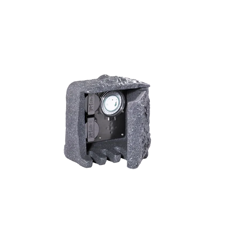 TRIO Gartensteckdose extérieur gris GARDEN SOCKET - Pas cher