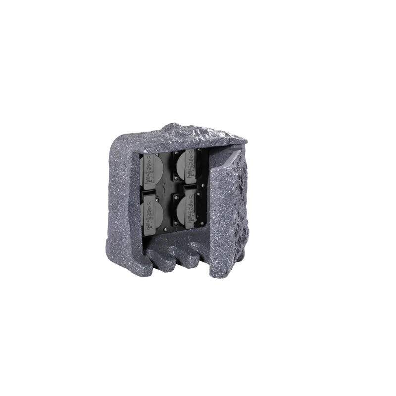 TRIO Gartensteckdose extérieur gris GARDEN SOCKET - Pas cher