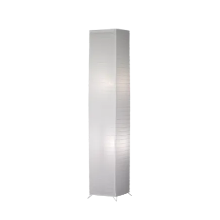 TRIO Lampadaire intérieur blanc BAMBOO - Pas cher