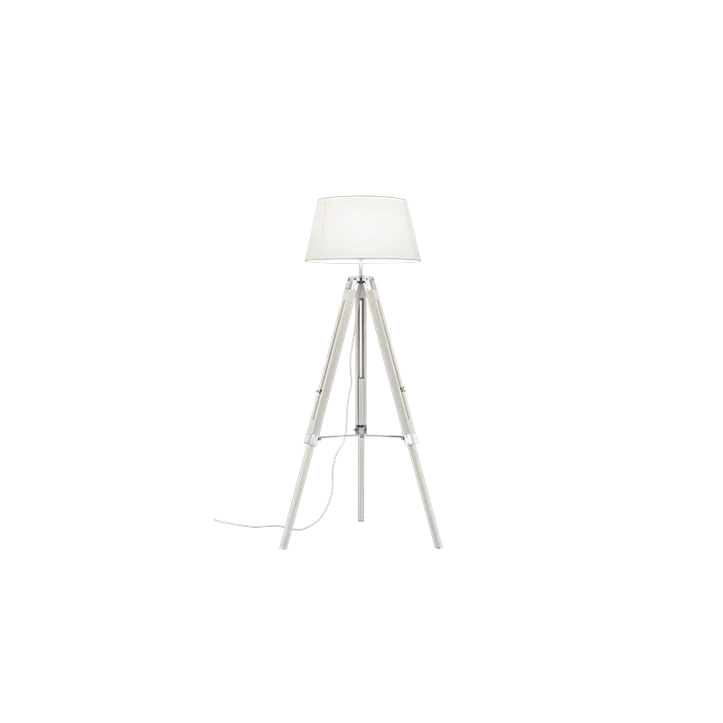TRIO Lampadaire intérieur blanc TRIPOD - Pas cher