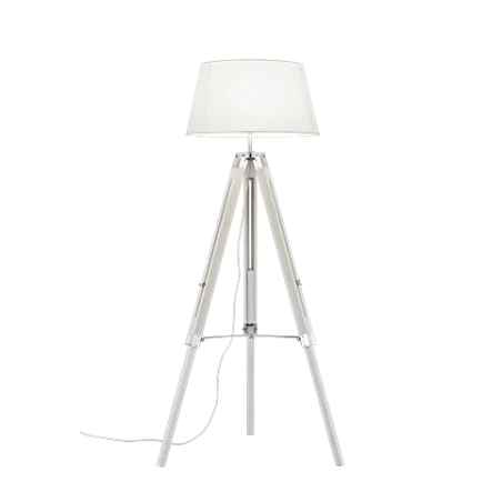 TRIO Lampadaire intérieur blanc TRIPOD - Pas cher