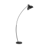 TRIO Lampadaire intérieur noir RECIFE - Pas cher
