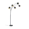 TRIO Lampadaire intérieur noir mat TOMMY - Pas cher