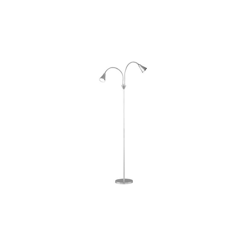 TRIO Lampadaire intérieur titane ARRAS - Pas cher