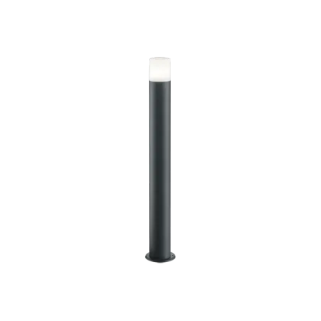 TRIO Lampadaire extérieur antracite et blanc HOOSIC - Pas cher