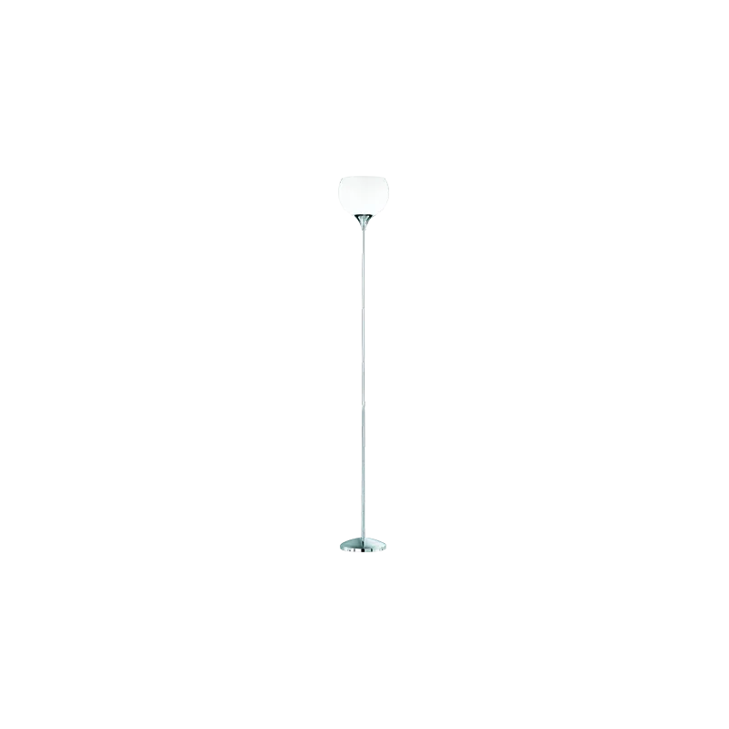 TRIO Lampadaire intérieur chrome et blanc JUNIOR - Pas cher