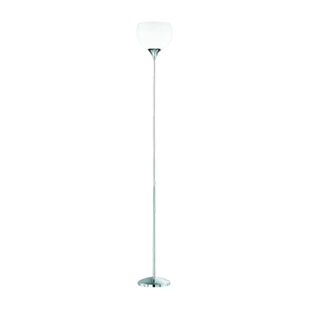 TRIO Lampadaire intérieur chrome et blanc JUNIOR - Pas cher