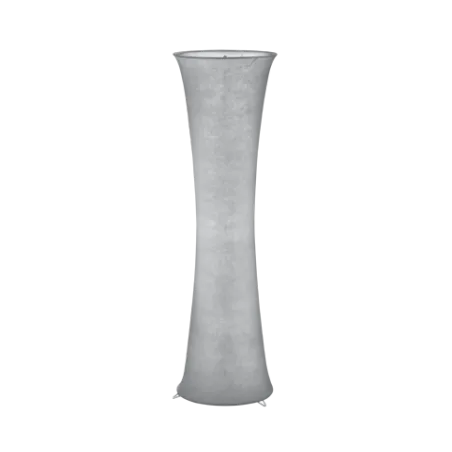 TRIO Lampadaire intérieur blanc et titane GRAVIS - Pas cher