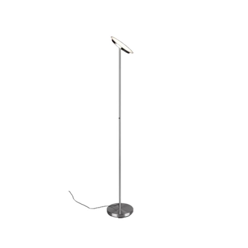 TRIO Lampadaire intérieur nickel mat PONDA - Pas cher