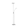 TRIO Lampadaire intérieur nickel mat LUKE - Pas cher