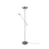 TRIO Lampadaire intérieur nickel mat HAORA - Pas cher