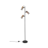 TRIO Lampadaire intérieur noir mat TOSH - Pas cher