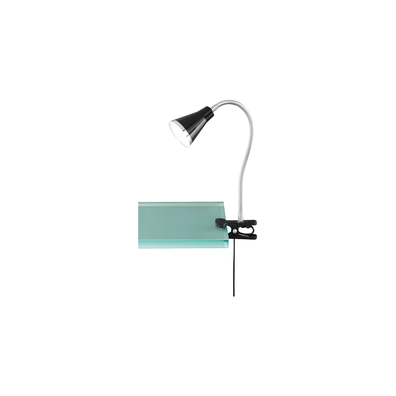 TRIO Lampe à fixer intérieur noir ARRAS - Pas cher
