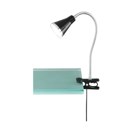 TRIO Lampe à fixer intérieur noir ARRAS - Pas cher