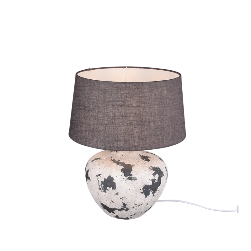 TRIO Lampe de table intérieur gris BAY - Pas cher