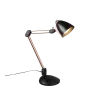 TRIO Lampe de table intérieur noir mat NADAL - Pas cher