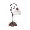 TRIO Lampe de table intérieur rouille et albâtre COUNTRY - Pas cher
