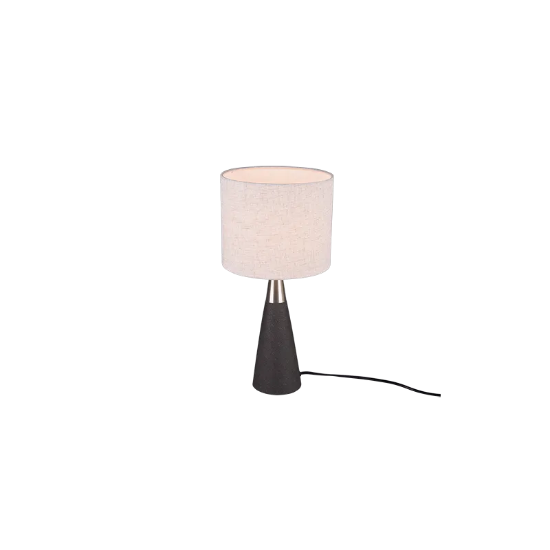 TRIO Lampe de table intérieur couleur beton et beige MEMPHIS - Pas ...