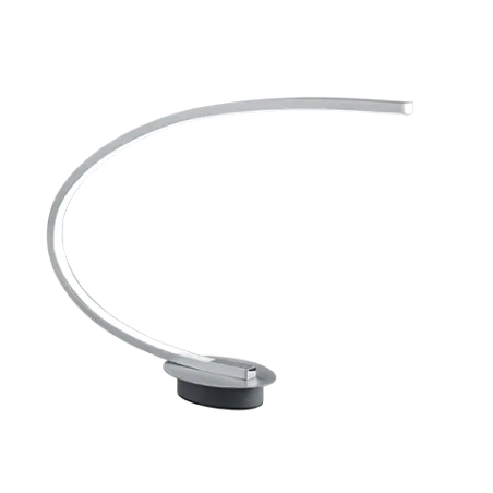 TRIO Lampe de table intérieur aluminium balayé et blanc SOLO - Pas ...