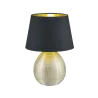 TRIO Lampe de table intérieur or et noir LUXOR - Pas cher