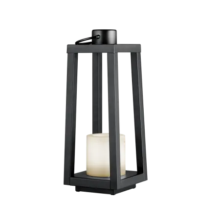 TRIO Lampe de table extérieur noir mat LOJA - Pas cher