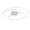 TRIO Plafonnier intérieur blanc mat et blanc GALE - Pas cher