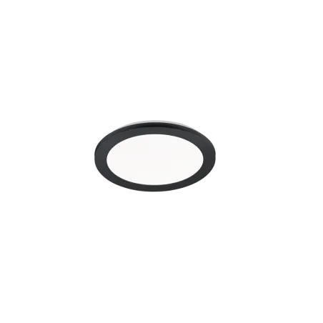 TRIO Plafonnier intérieur noir mat et blanc CAMILLUS - Pas cher