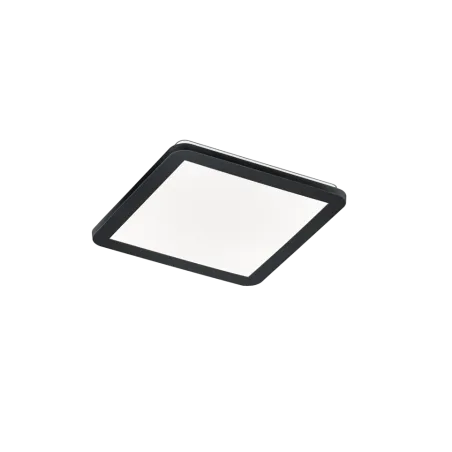 TRIO Plafonnier intérieur noir mat et blanc CAMILLUS - Pas cher