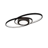 TRIO Plafonnier intérieur antracite GALAXY - Pas cher