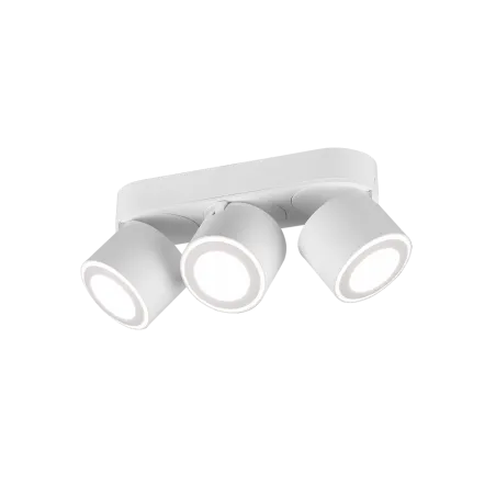 TRIO Plafonnier intérieur blanc mat TAURUS - Pas cher