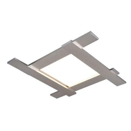 TRIO Plafonnier intérieur nickel mat BELFAST - Pas cher