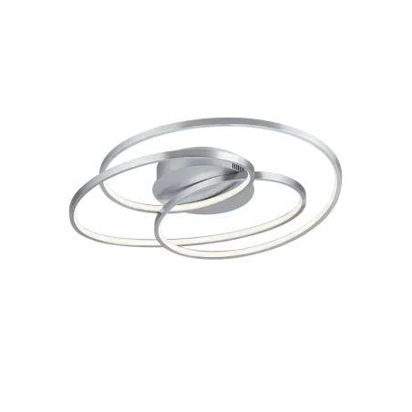 TRIO Plafonnier intérieur nickel mat GALE - Pas cher
