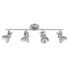 TRIO Spot intérieur nickel mat GINA - Pas cher