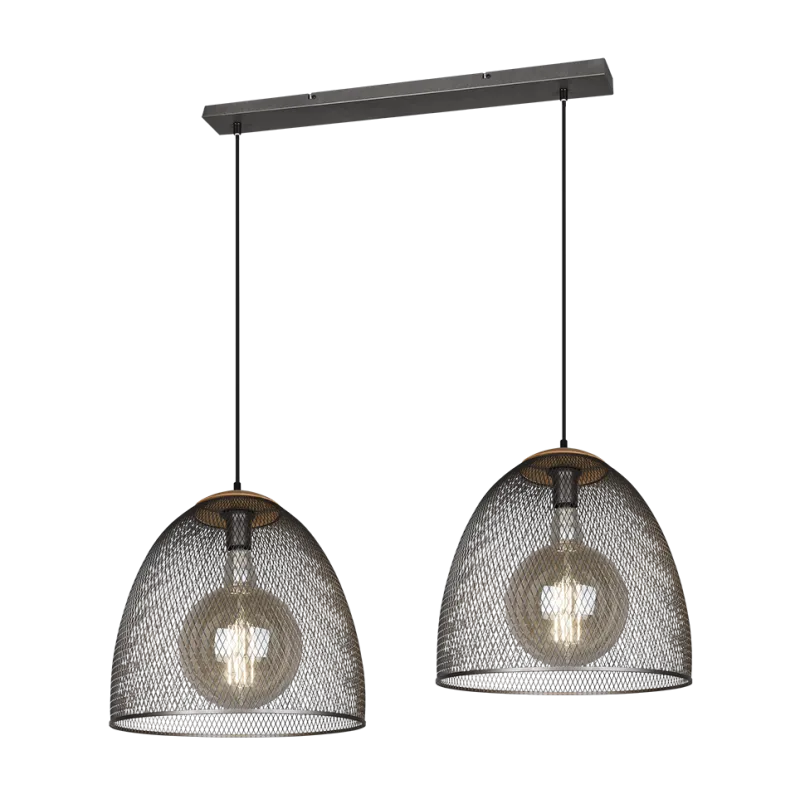 TRIO Suspension intérieur nickel antik IVAR - Pas cher