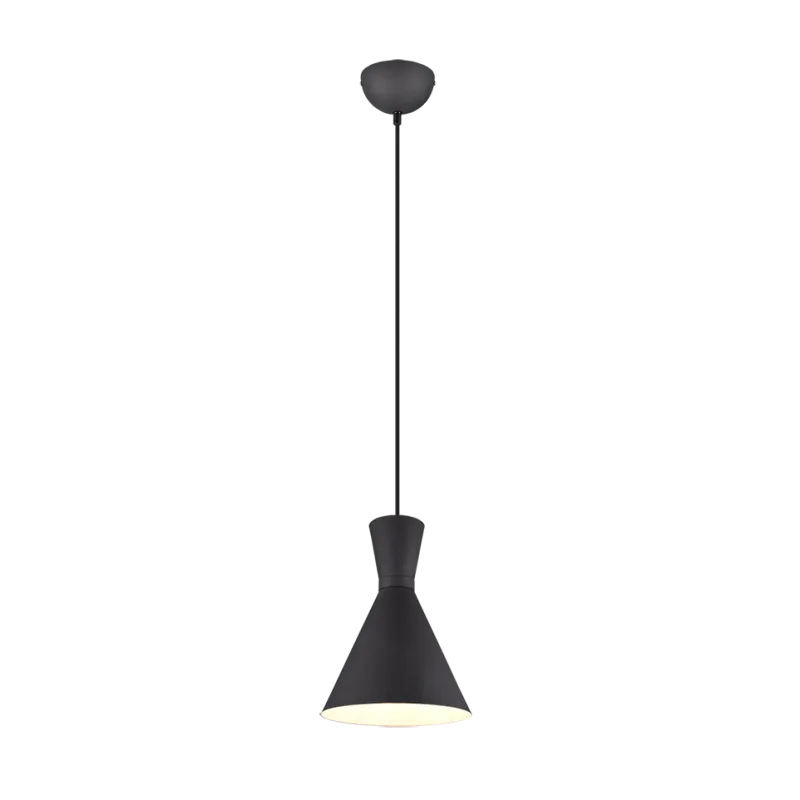TRIO Suspension intérieur noir mat ENZO - Pas cher