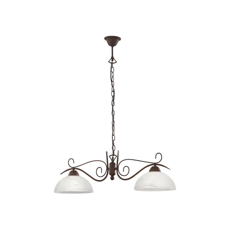 TRIO Suspension intérieur rouille et albâtre COUNTRY - Pas cher