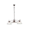 TRIO Suspension intérieur rouille et albâtre COUNTRY - Pas cher