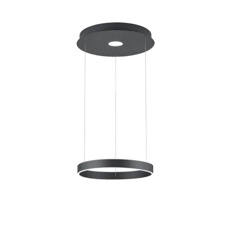 TRIO Suspension intérieur antracite et blanc LOGAN - Pas cher