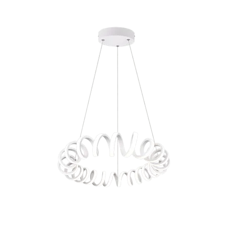 TRIO Suspension intérieur blanc mat et blanc CURL - Pas cher